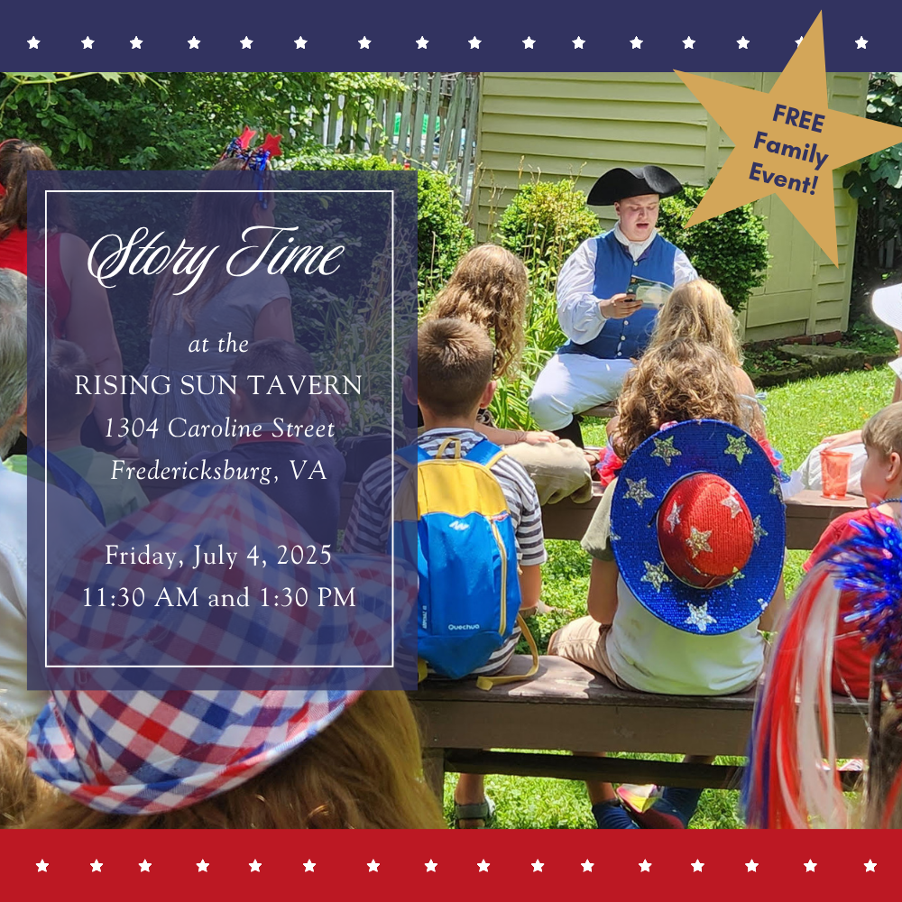 Story Time at the Rising Sun Tavern